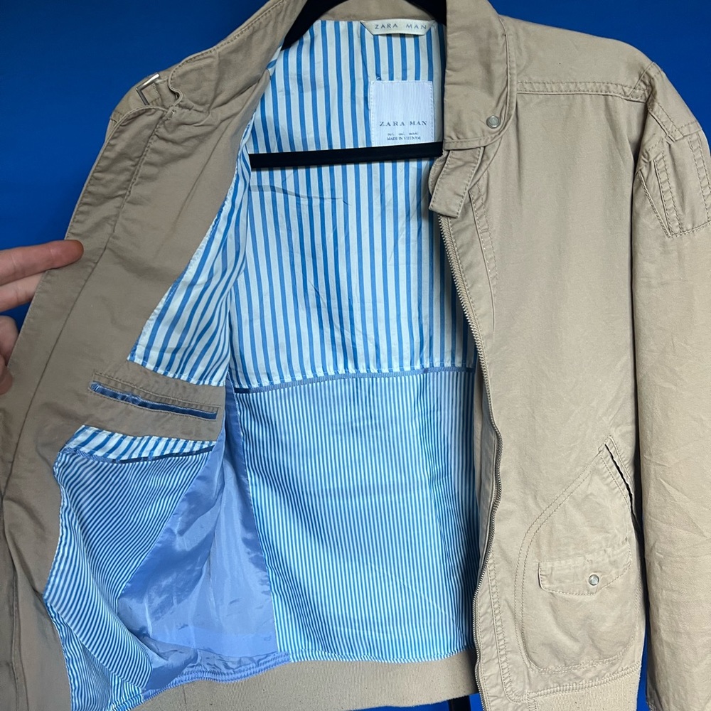 Zara Beige Summer Jacket